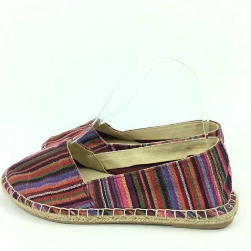 Charlotte Russe Flats Size 6 Slip On Espadrilles